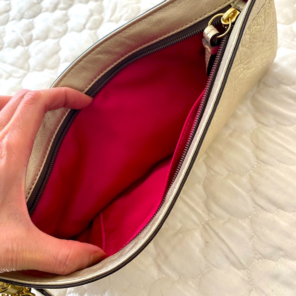 Coach Leather Wristlet/clutch - Picture 6 of 7
